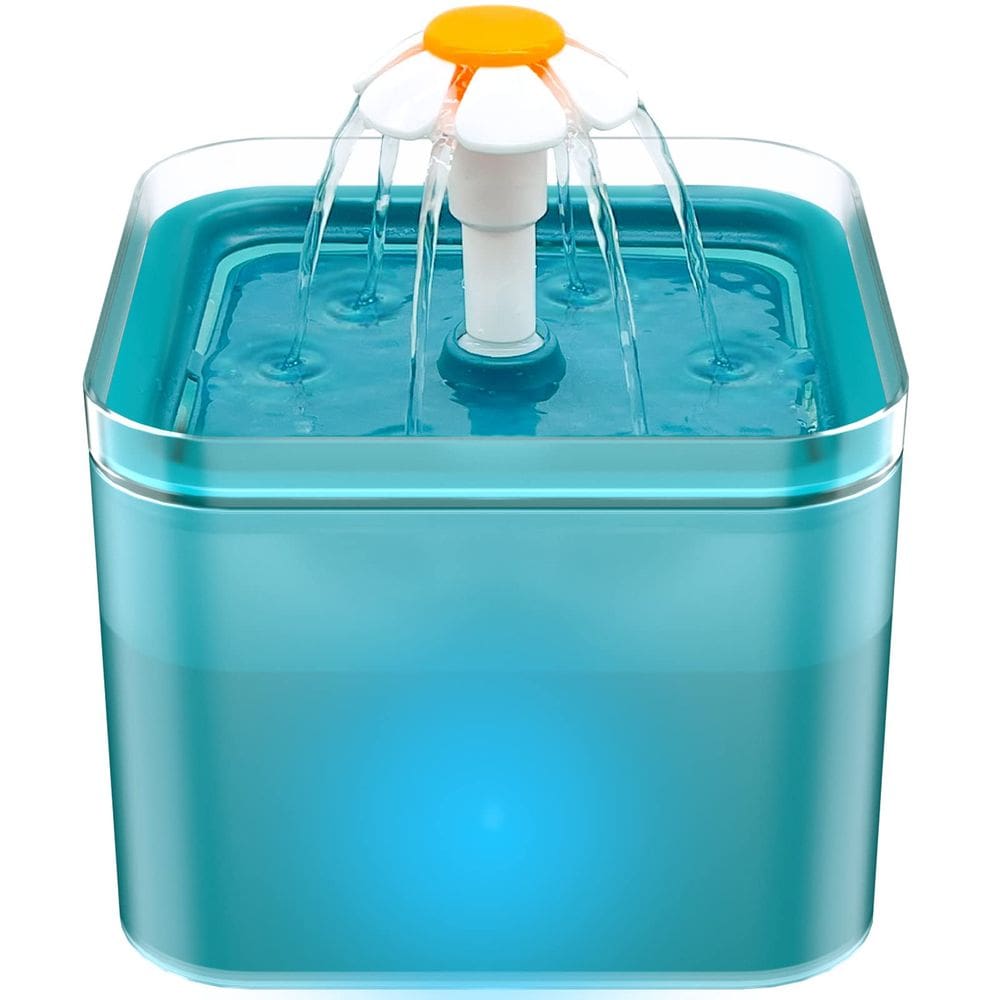 Fonte de água AONBOY Cat Fountain 2L para gatos e cães pequenos