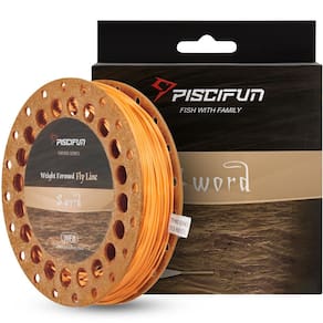Linha de pesca com mosca Piscifun Sword Weight Forward WF3wt 90FT
