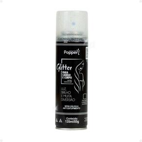 Glitter Popper Para Cabelo e Corpo Prata 150ml