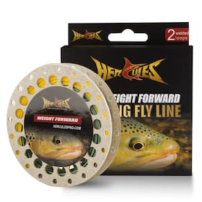 Linha de pesca com mosca HERCULES Floating WF8F 30m com laço soldado