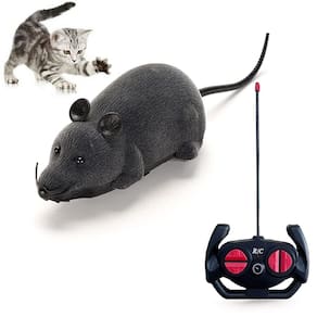 Brinquedo interativo para gatos Fake Rat Giveme5 com controle remoto