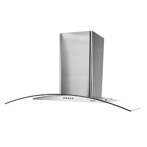 Coifa de Parede Philco PCO90G Curva 90cm Inox Dupla filtragem - 220v