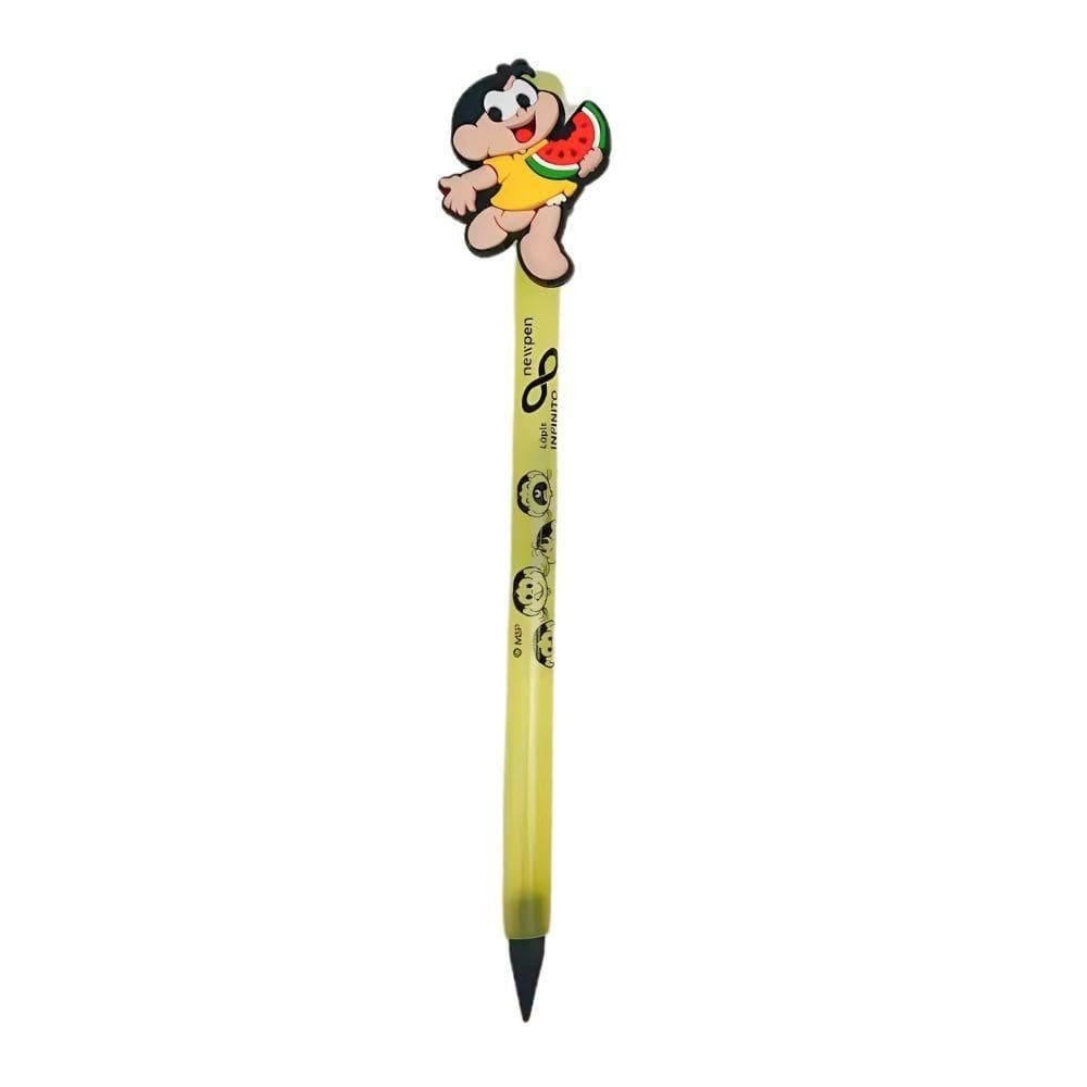Lápis Preto Hb Infinito Turma Da Mônica Newpen Amarelo