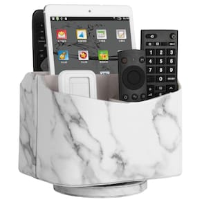 Suporte de controle remoto HofferRuffer Spinning Marble PU Leather
