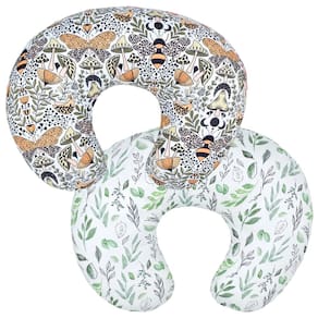 Capa de almofada de amamentação Winmany Newborn em forma de U, pacote com 2