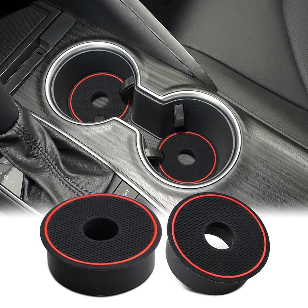 Substituição do porta-copos Spacer Auovo para Chevy Camry Red