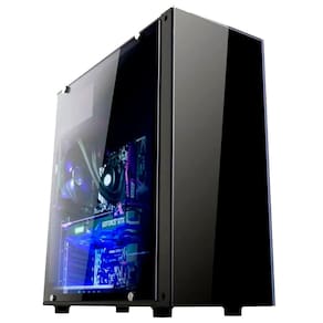 PC Intel E8400 4GB RAM SSD 120GB Preto Elegante e Eficiente