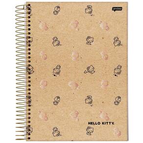 Caderno Univ 10 Matérias 160Fls Hello Kitty Kraft 3 Jandaia