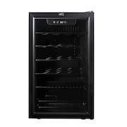 Adega de Vinhos Compressor HQ 75 Litros 24 Garrafas Preto HQ-AV24H