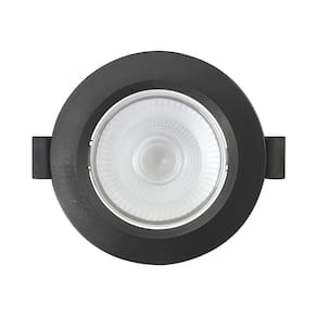 Spot de Led Embutir Slim PAR20 Redondo 8W Preto Bivolt Blumenau 4100K Neutro