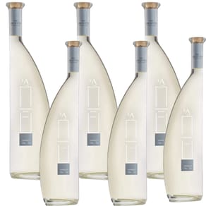 Kit Misto Vinho Branco Seco Gewurztraminer E Vinho Seco Branco Sauvignon Blanc L.A. Luiz Argenta Jovem 750 Ml