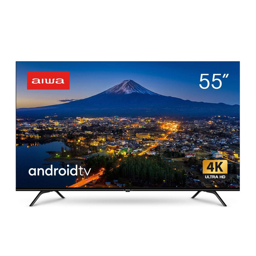 aiwa 55V型 4K対応液晶テレビ LTS55-BU20 Smart TV AIWA 55” Android 4K | Casas Bahia