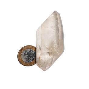 BiTerminado Quartzo Cristal Natural Retificado 80 a 90mm 60g