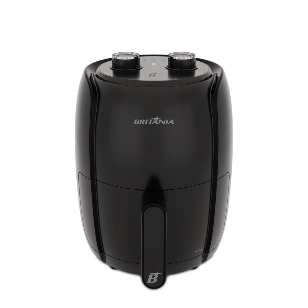 Air Fryer Britânia Compacta 2L 1000W Sem Óleo BAF20A