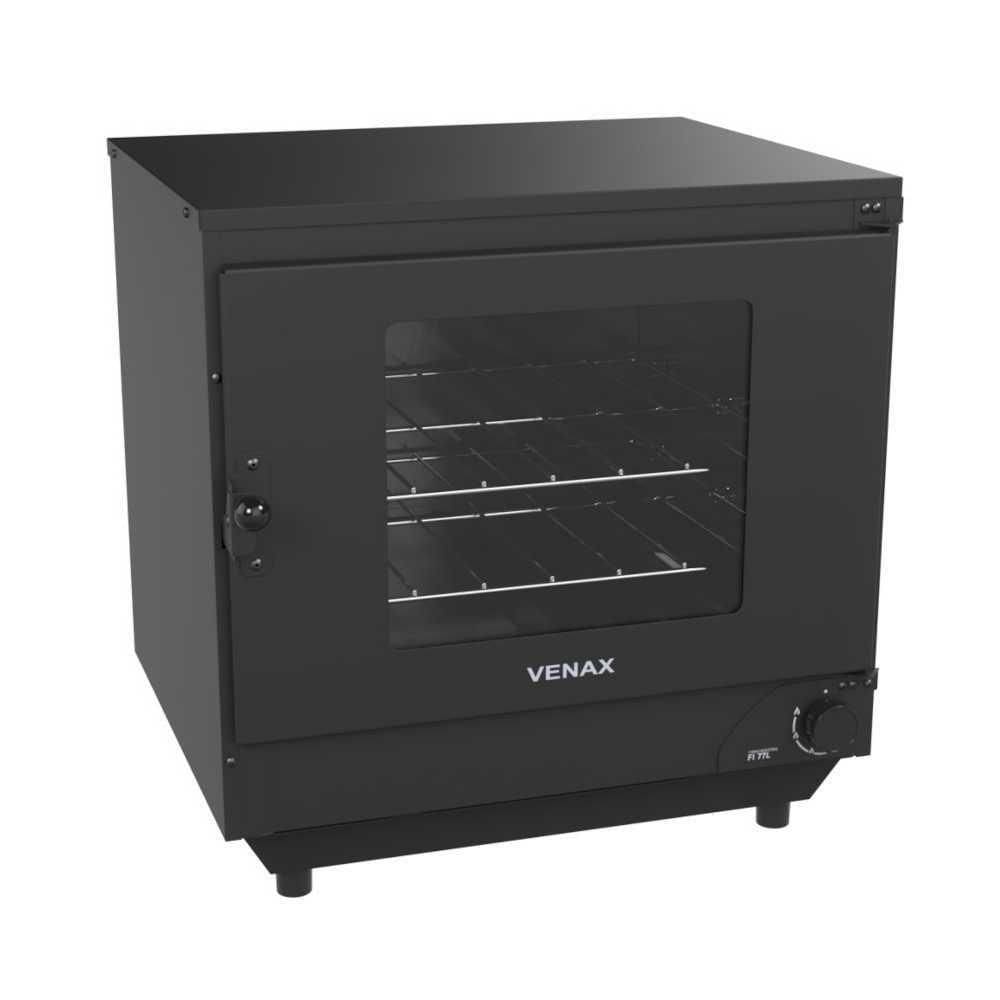 Forno Industrial A Gás Fi 77l De Bancada Preto Fosco - Venax