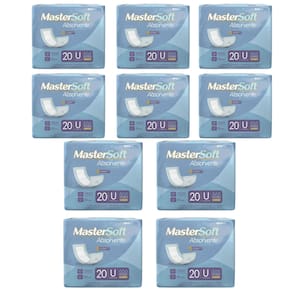 Kit 10 Pacotes Absorventes Geriátrico Dry Economics MasterSoft