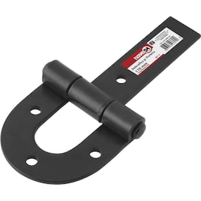 Dobradiça Para Porteira 320Mm Aço Carbono Pintado - Nove54