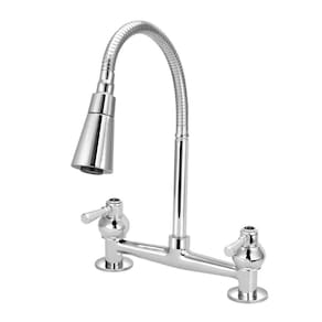 Torneira Misturador Cozinha De Mesa Gourmet Cone Cr. 1/4V