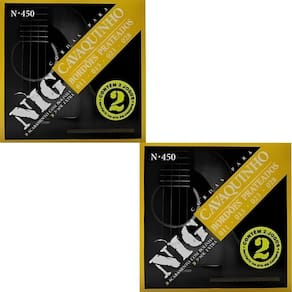 Kit 4 Jogos Encordoamento Cavaquinho Cavaco Nig N450 “011