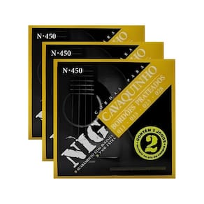 Kit 6 Jogos Encordoamento Cavaquinho Cavaco Nig N450 “011