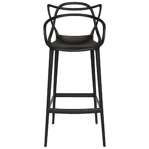 Banqueta Allegra Masters 100% Polipropileno Preta