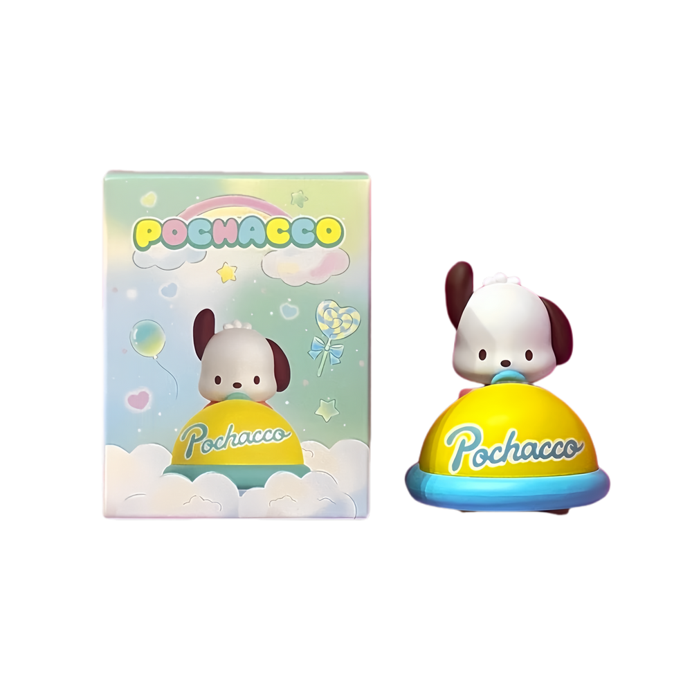 Ornamentos de brinquedo SANMU Anime Pochacco Creative ABS PVC