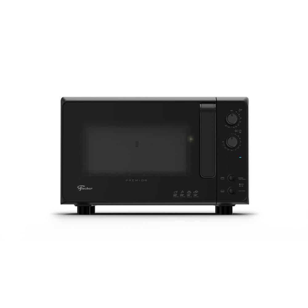 Forno Elétrico de Bancada Fischer Premier 48L com Dourador e Easy-Clean Preto 220V