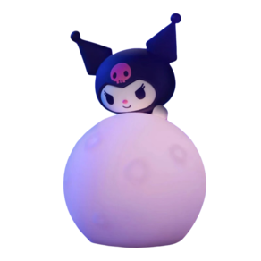 Ornamentos de brinquedo Night Light Planet Design Kuromi Creative