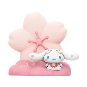 Ornamentos de brinquedo Night Light Cinnamoroll Flowers Petals Design