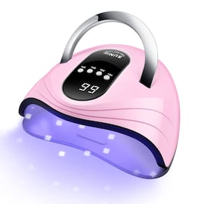 Lâmpada de unhas de gel UV Sunrich 120W LED Nail Light Fast Dryer