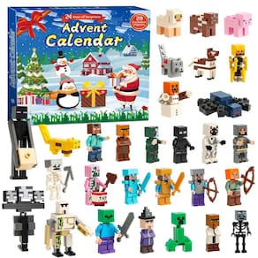 Calendário do Advento Pixeloom 2024 com 29 figuras de anime para crianças a partir de 3 anos