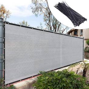 Cerca de tela de privacidade Royal Shade Grey 1,8 m x 3 m HDPE