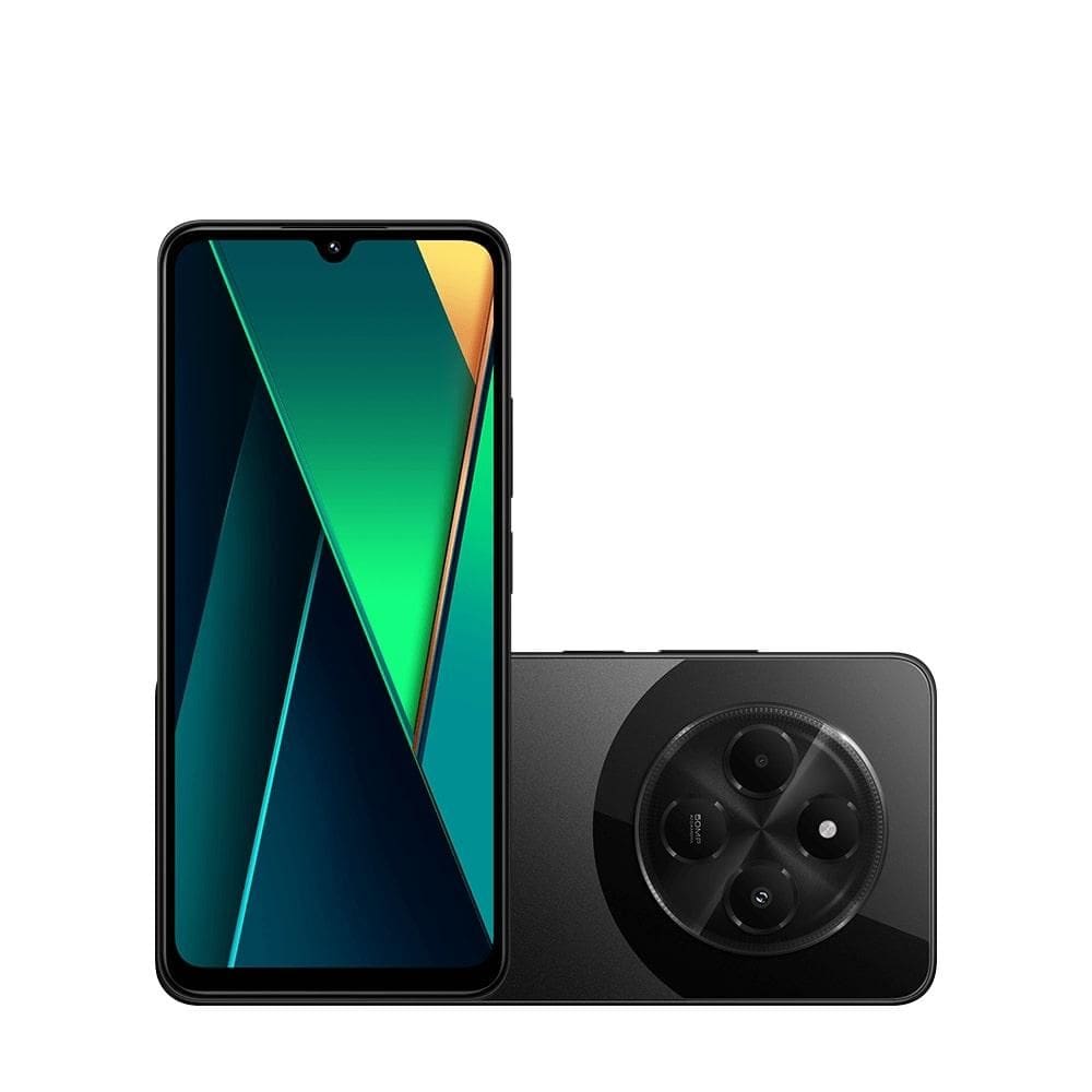 Smartphone POCO C75 6+6GB RAM 128GB, Preto