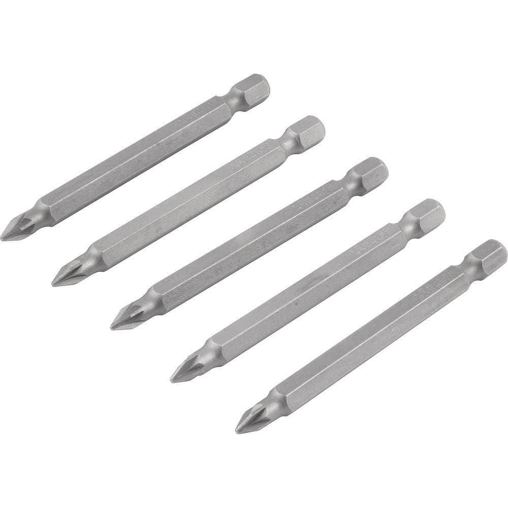 Jogo De Bits Ponteira Pozidrive Com Enc 1/4 Nº 1X75Mm Vonder