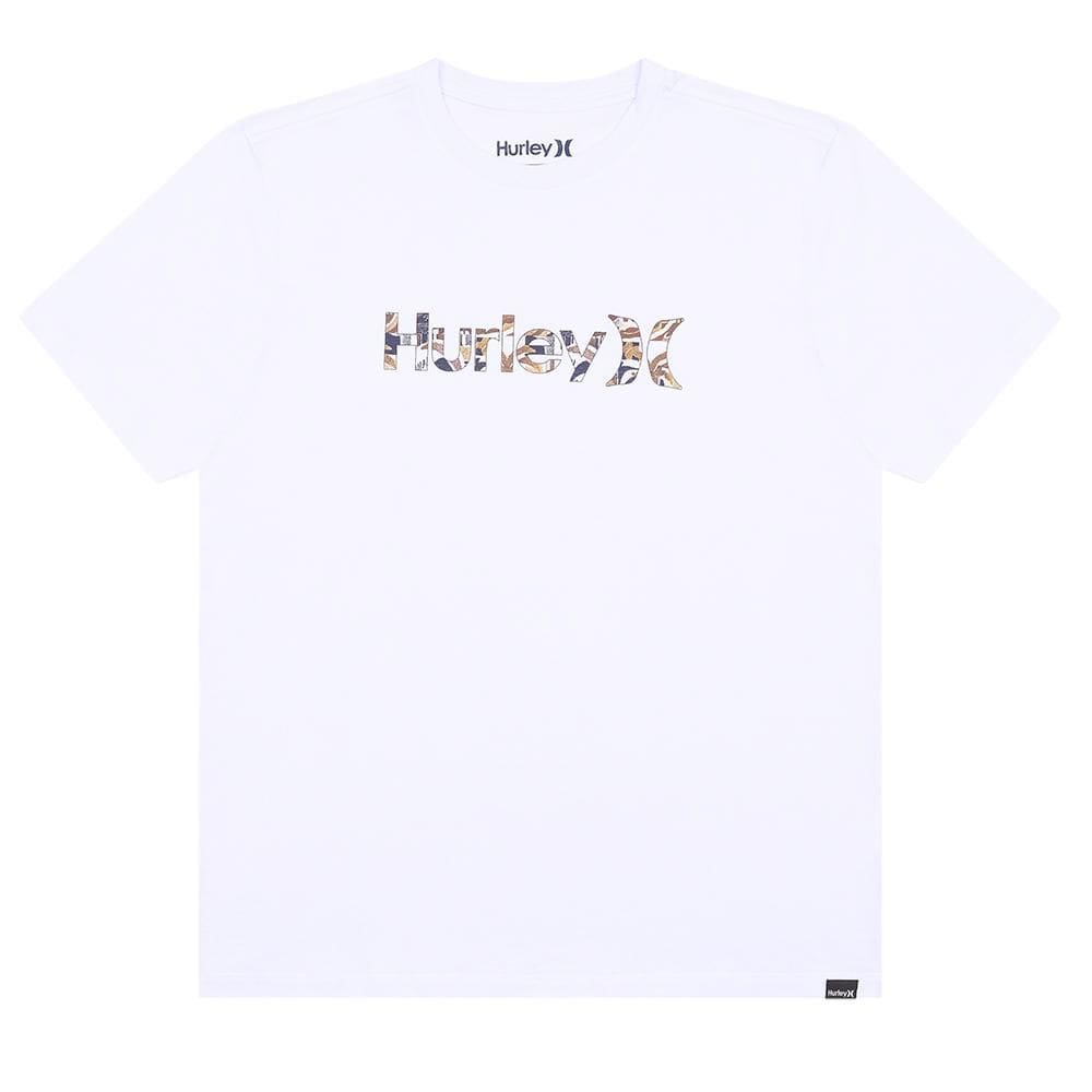 Camiseta Hurley O&O Surf Noise WT25 Masculina Branco