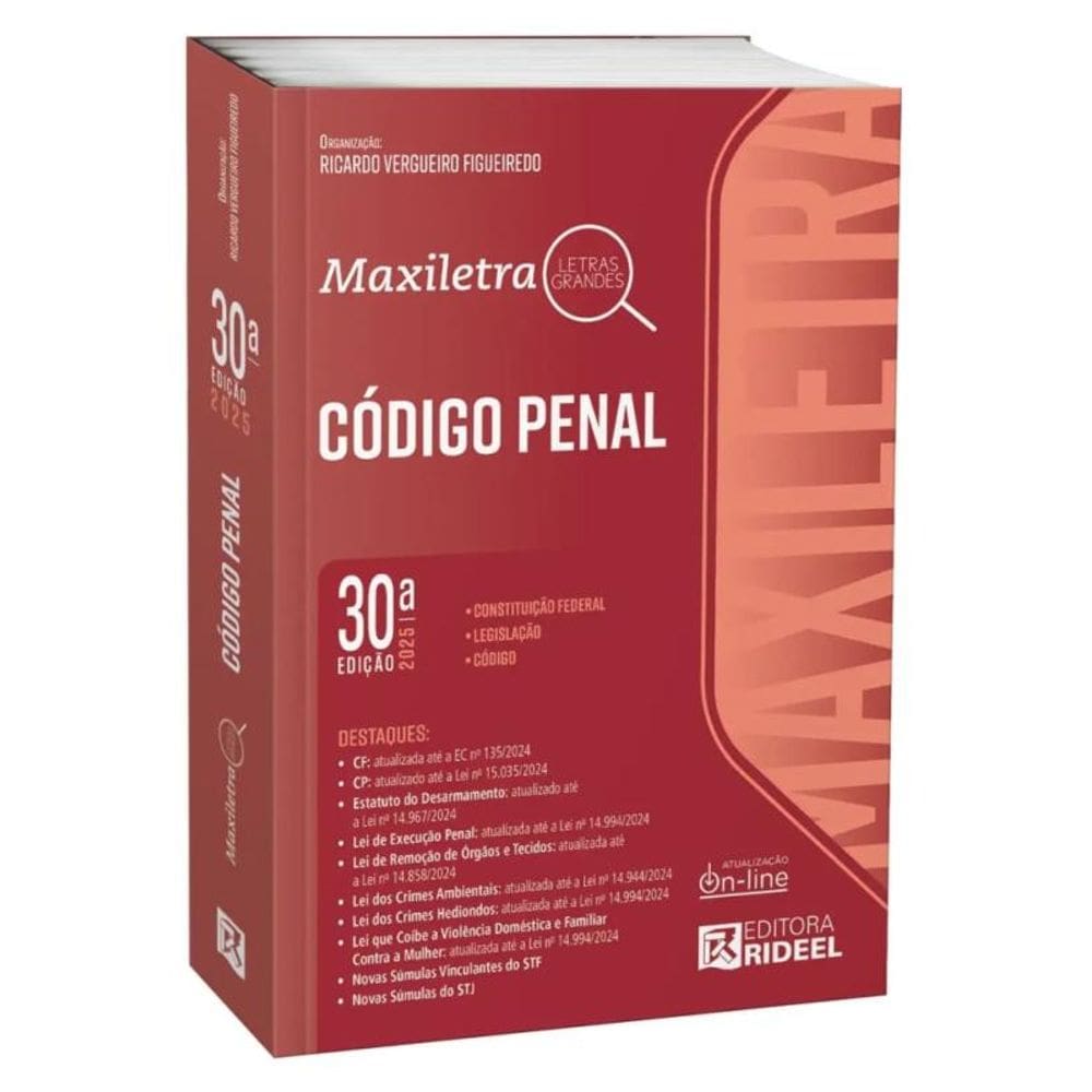 Codigo Penal Colecao Maxiletra - 30Ed/25
