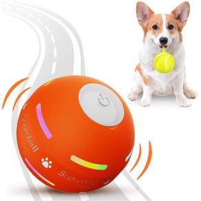 Bola interativa para cães PetDroid durável ativada por movimento