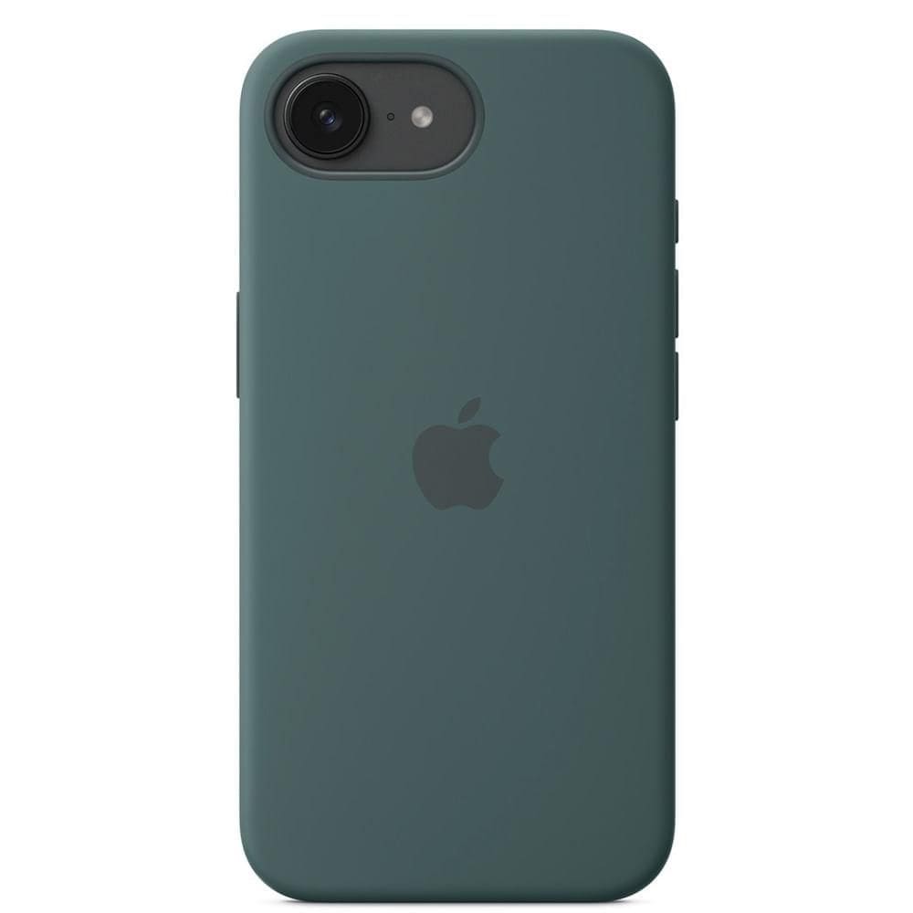 Capa para iPhone 16e de Silicone Verde-lago - Apple - MD3X4ZM/A