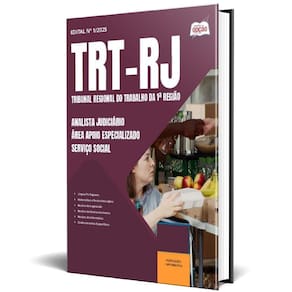 Apostila Trt Rj 2025 Analista Judiciário Área Apoio