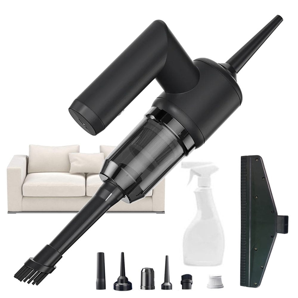 Aspirador Soprador Liquido Sujeira Poeira 5 Em 1 Limpeza Sofa Carro Cortina Poltrona