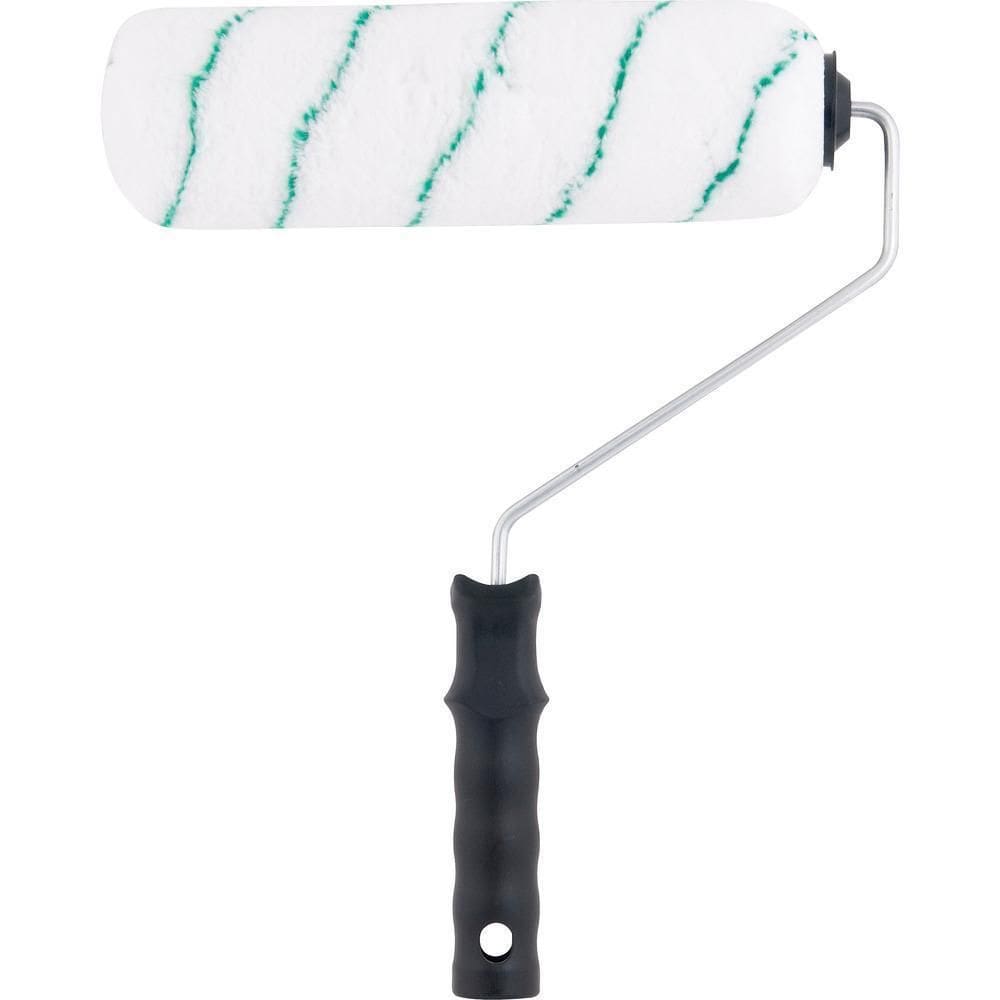 Rolo Pintura Microfibra 23Cm Antirrespingo Suporte Vonder