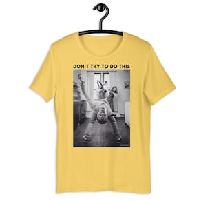 Camiseta Tshirt Masculina Fun Boy Não tente fazer isso