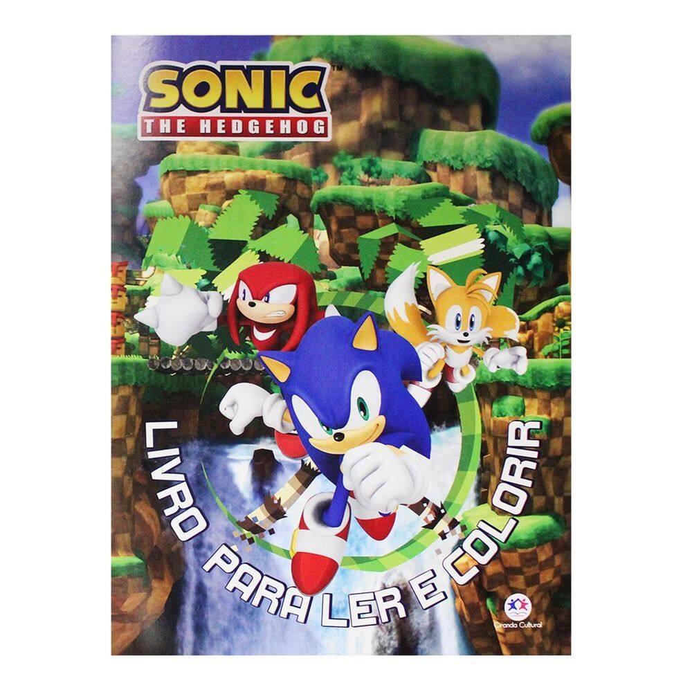 Mega Kit Sonic Para Ler Colorir E Brincar | Casas Bahia