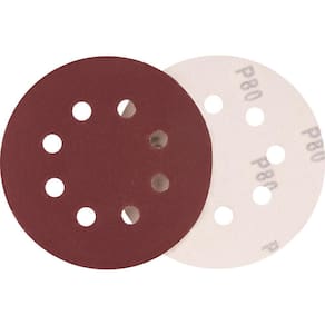 Disco De Lixa Com Costado Em Pluma 125Mm G80 10 Peças Vonder