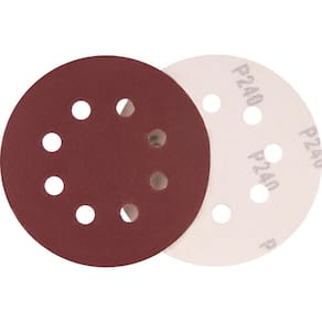 Disco De Lixa Costado Em Pluma 125Mm G240 10 Peças Vonder
