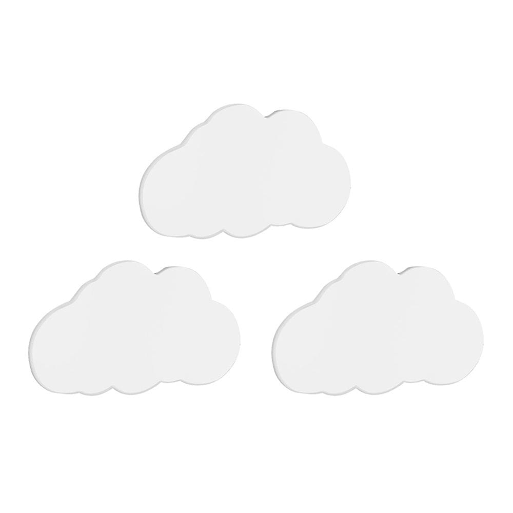 Kit 3 Luminarias de Parede Nuvem com Led