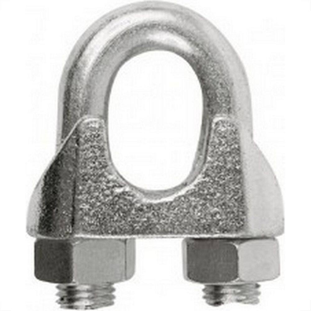 Clips Para Cabo Aco Biehl 1/4`` - Kit C/10 Pecas