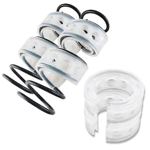 Amortecedor de carro Spring Bumper Power Cushion, conjunto de 2 peças