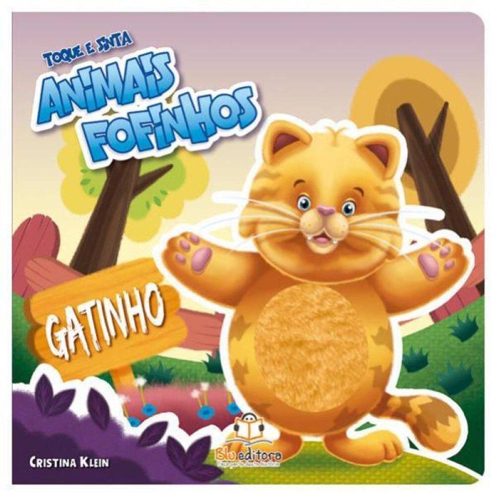 Toque E Sinta Animais Fofinhos: Gatinho