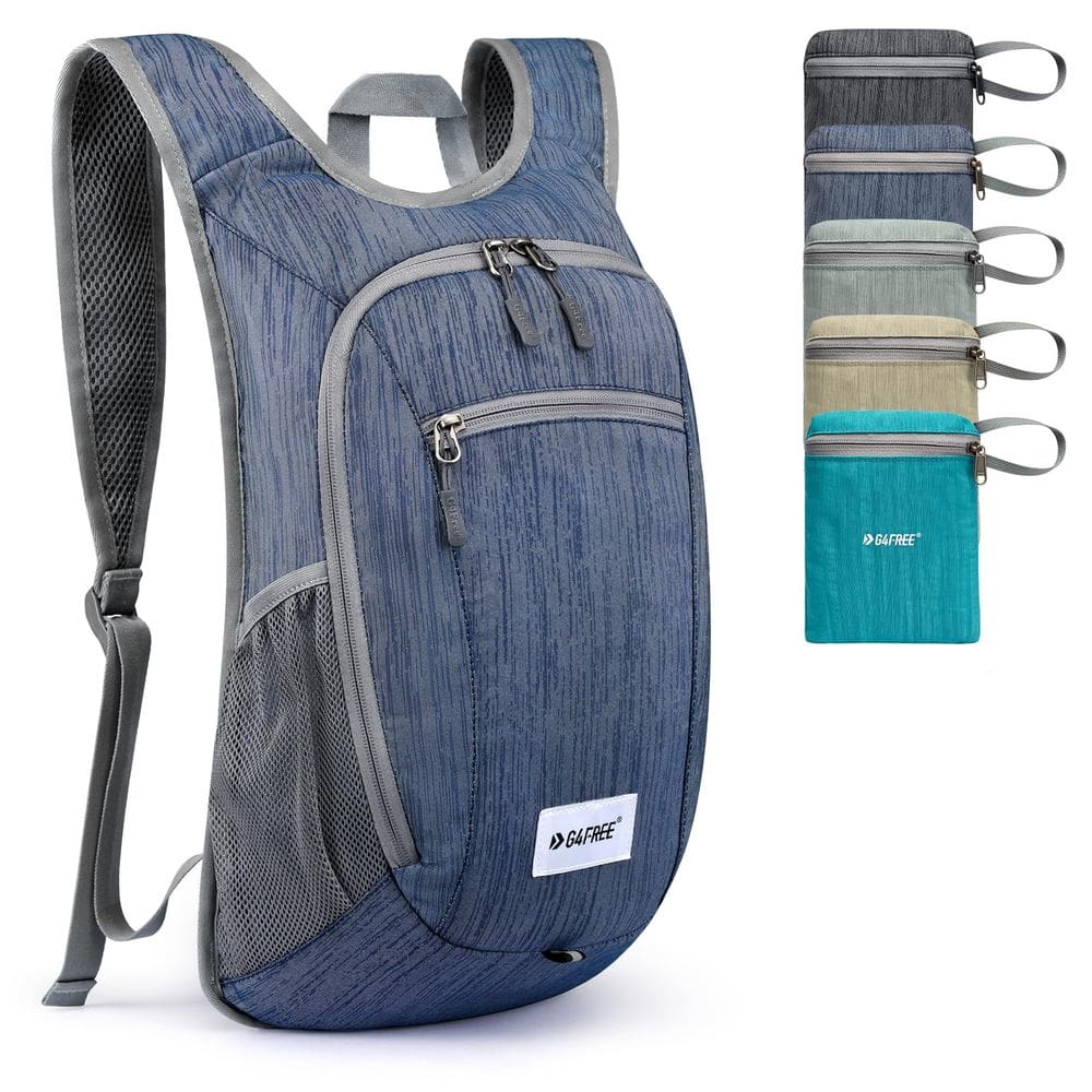 Mochila G4Free Mochila 20L Dobrável Leve Azul Escuro